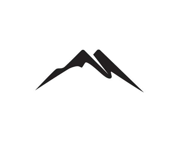 Inspiraciones minimalistas en el diseño del logotipo de Landscape Mountain — Archivo Imágenes Vectoriales