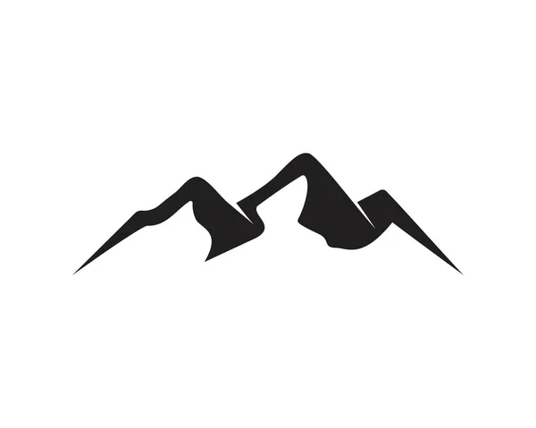 Minimalistische landschap berg logo ontwerp inspiraties — Stockvector