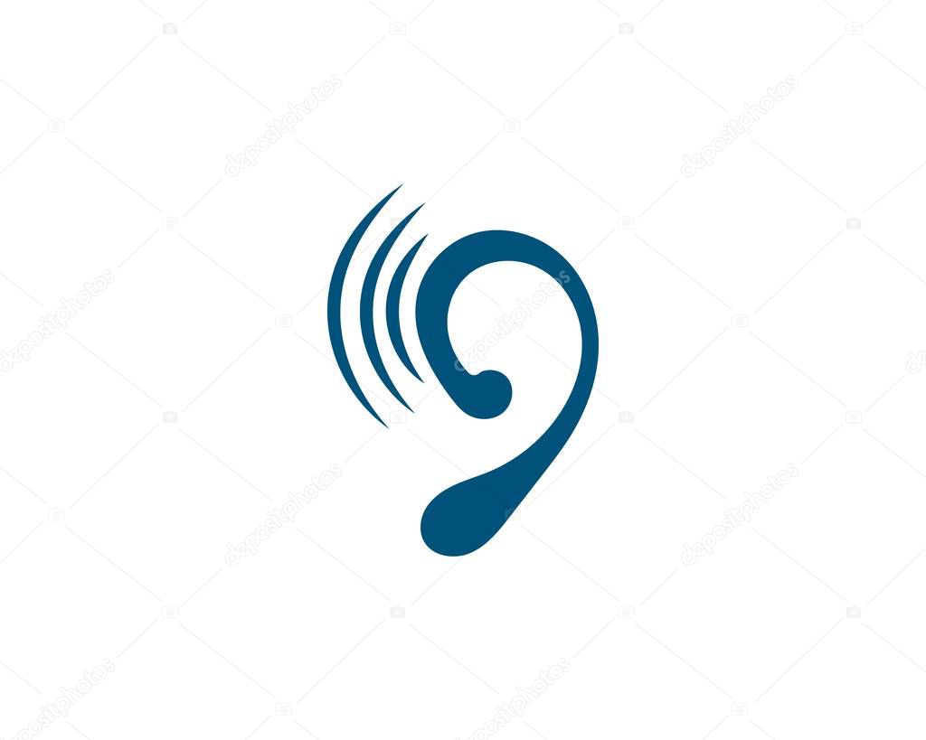 Hearing Logo Template vector icon design