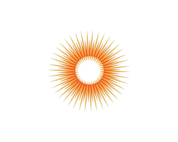 Sun logo genérico Icon Template — Archivo Imágenes Vectoriales