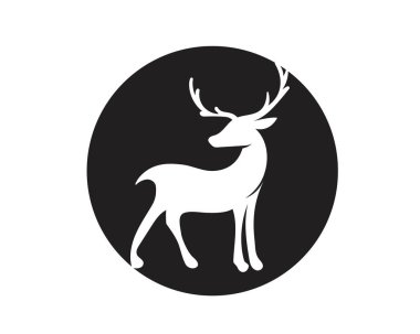 Geyik vektör simge illüstrasyon tasarım