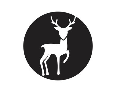 Geyik vektör simge illüstrasyon tasarım