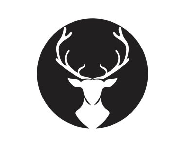 Geyik vektör simge illüstrasyon tasarım