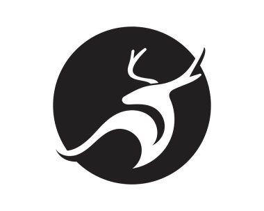 Geyik vektör simge illüstrasyon tasarım