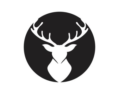 Geyik vektör simge illüstrasyon tasarım