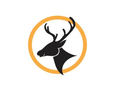 Geyik vektör simge illüstrasyon tasarım