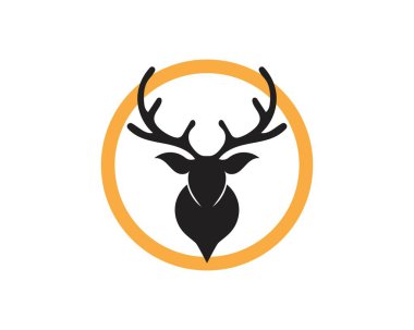 Geyik vektör simge illüstrasyon tasarım