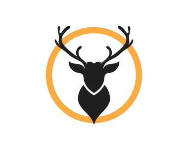 Geyik vektör simge illüstrasyon tasarım