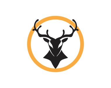 Geyik vektör simge illüstrasyon tasarım