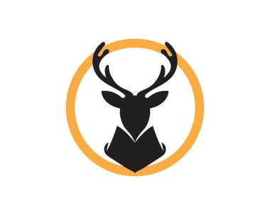 Geyik vektör simge illüstrasyon tasarım