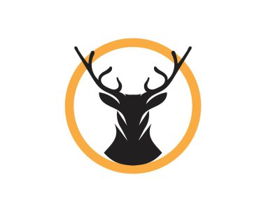 Geyik vektör simge illüstrasyon tasarım