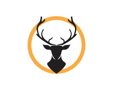 Geyik vektör simge illüstrasyon tasarım