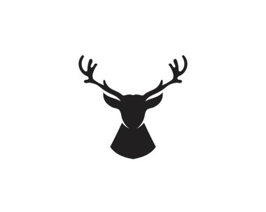 Geyik vektör simge illüstrasyon tasarım