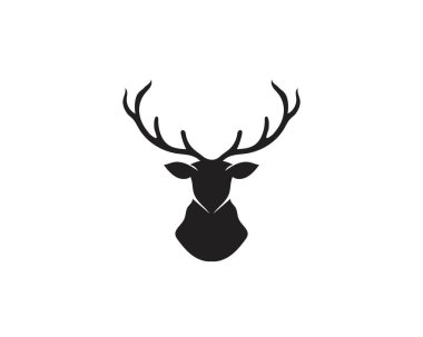 Geyik vektör simge illüstrasyon tasarım