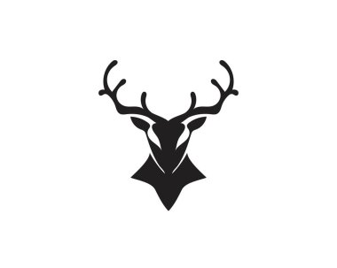 Geyik vektör simge illüstrasyon tasarım