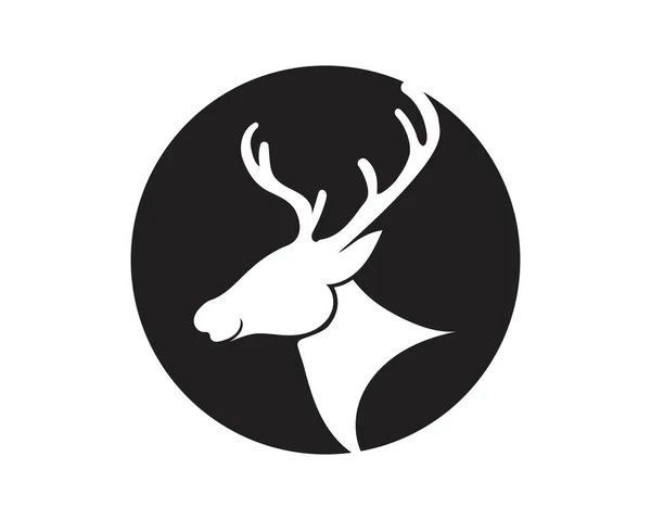 Progettazione illustrazione icona vettoriale cervi — Vettoriale Stock