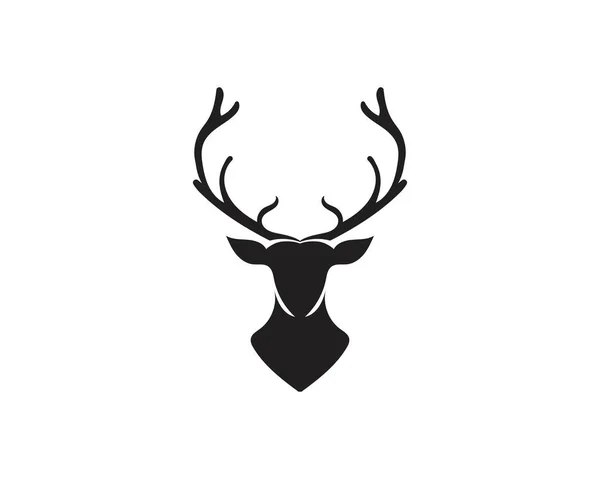 Дизайн иконки оленя — стоковый вектор