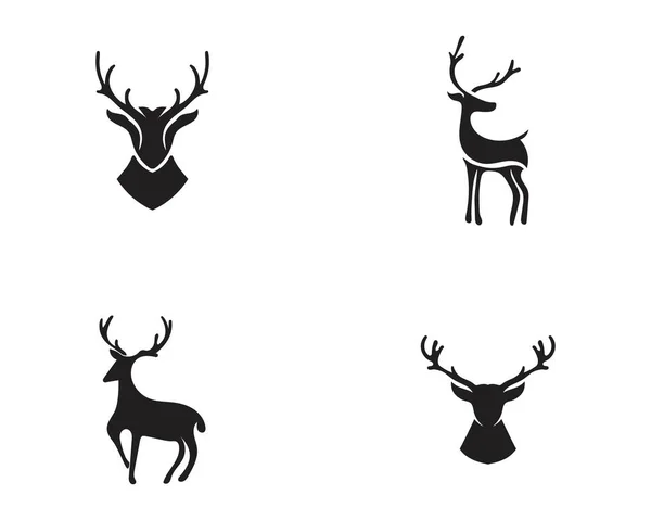 Illustration de l'icône vectorielle cerf — Image vectorielle