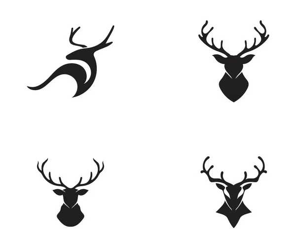 Illustration de l'icône vectorielle cerf — Image vectorielle