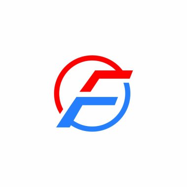 F harfi vektör simgesi