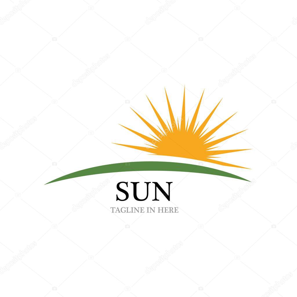 Sun Vector illustration Icon