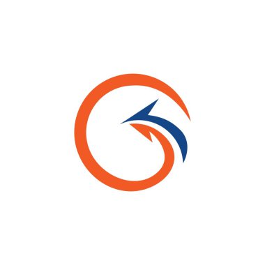 G Letter vektör illüstrasyon simgesi