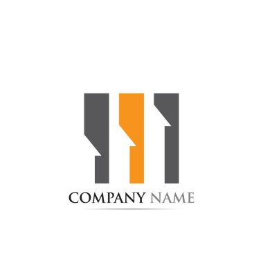 İş finans logo şablonu