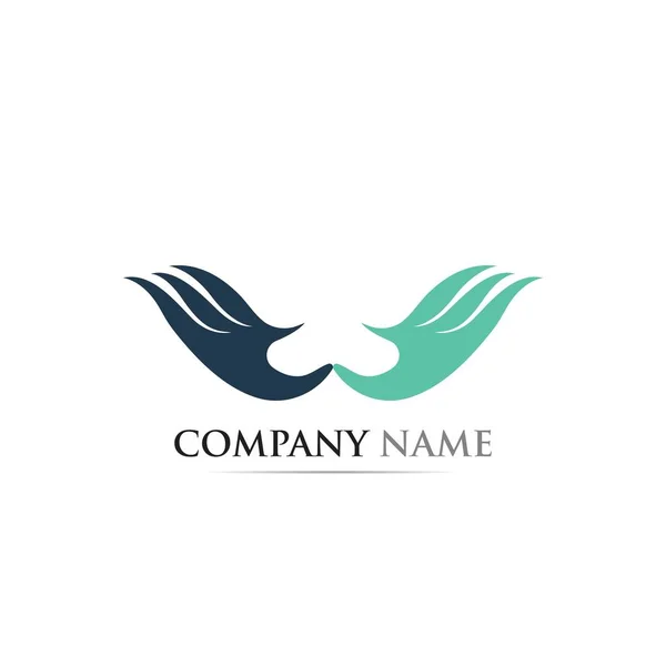 Plantilla de logotipo de financiación empresarial — Vector de stock