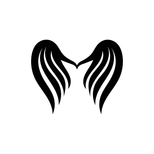 Wing logo e simbolo modello di business — Vettoriale Stock
