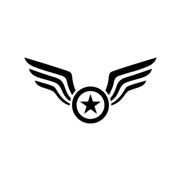 Логотип и шаблон логотипа Wing
 