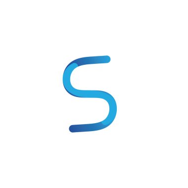 İş kurumsal S harfi logo