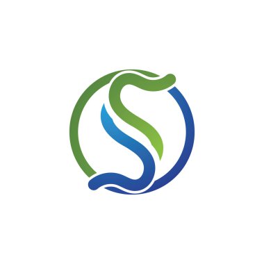 İş kurumsal S harfi logo