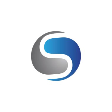 İş kurumsal S harfi logo