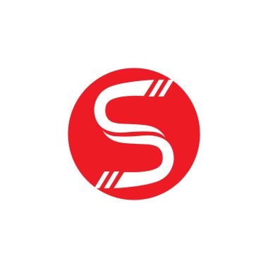 İş kurumsal S harfi logo