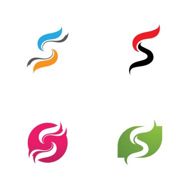 İş kurumsal S harfi logo