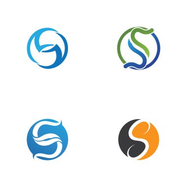 İş kurumsal S harfi logo