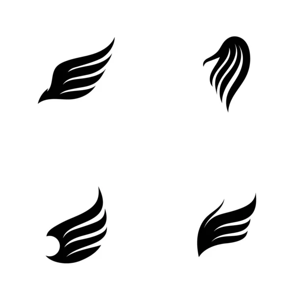 Логотип и шаблон логотипа Wing — стоковый вектор