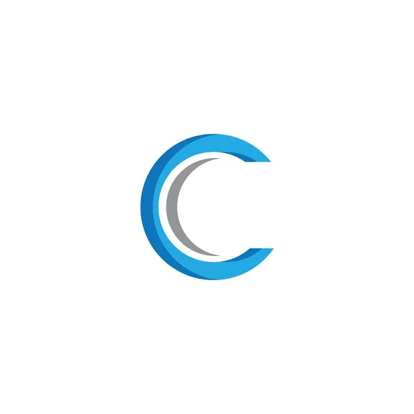 Modello logo lettera C — Vettoriale Stock
