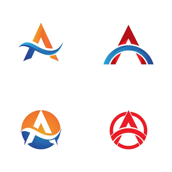Eine Vorlage für das Buchstaben-Logo — Stockvektor