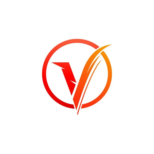 V Logo Images Vecteurs de stock — Image vectorielle