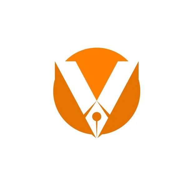 V Logo Imagens Stock Vectores — Vetor de Stock