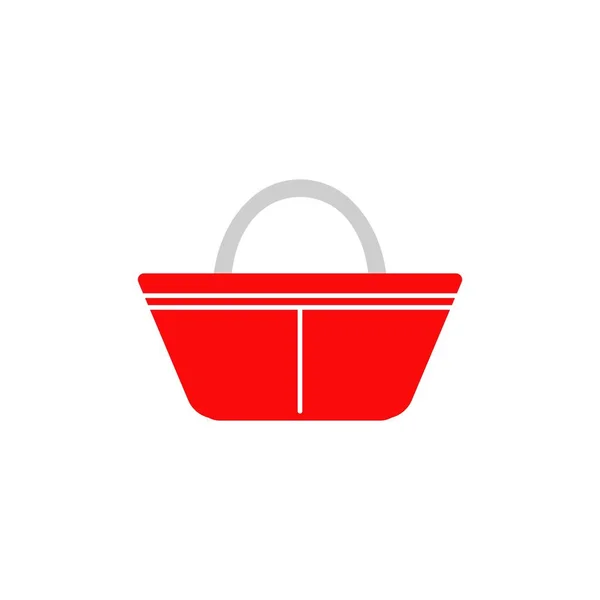 Warenkorb-Symbol. Logo-Element Illustration. Warenkorb — Stockvektor