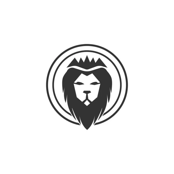 Modelo de vetor do logotipo do leão Vetores — Vetor de Stock