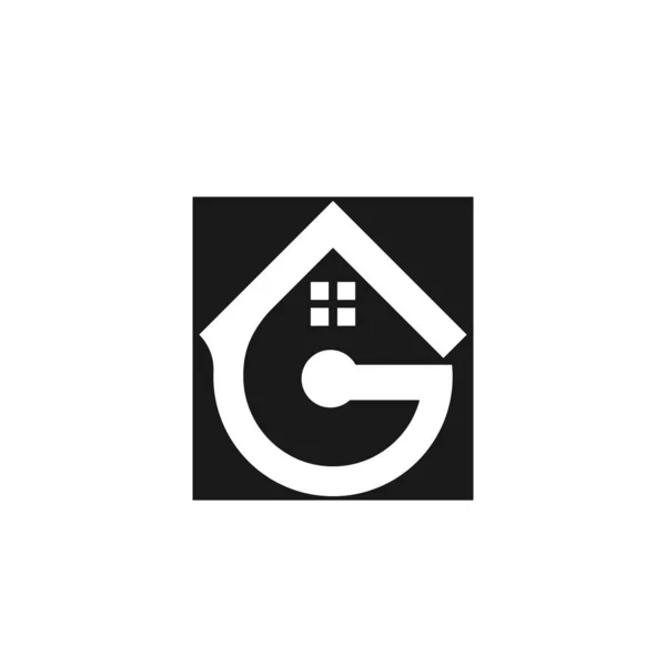 Домашні будівлі логотип і значки символів — стоковий вектор