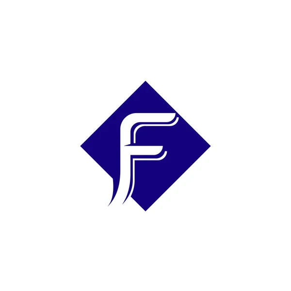 F logo en symbolen sjabloon vector — Stockvector