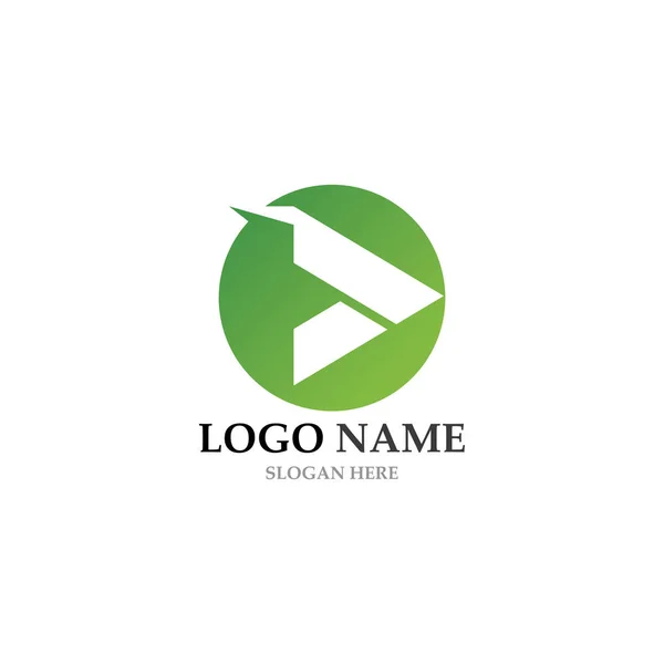 箭头表示图标Logo模板 — 图库矢量图片
