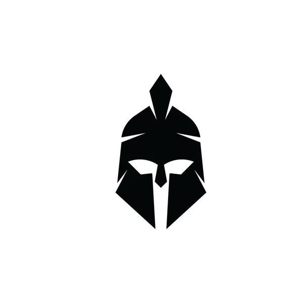 Spartalı kask logo şablonu