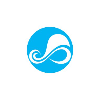 Bulut Logo vektör simgesi tasarımı
