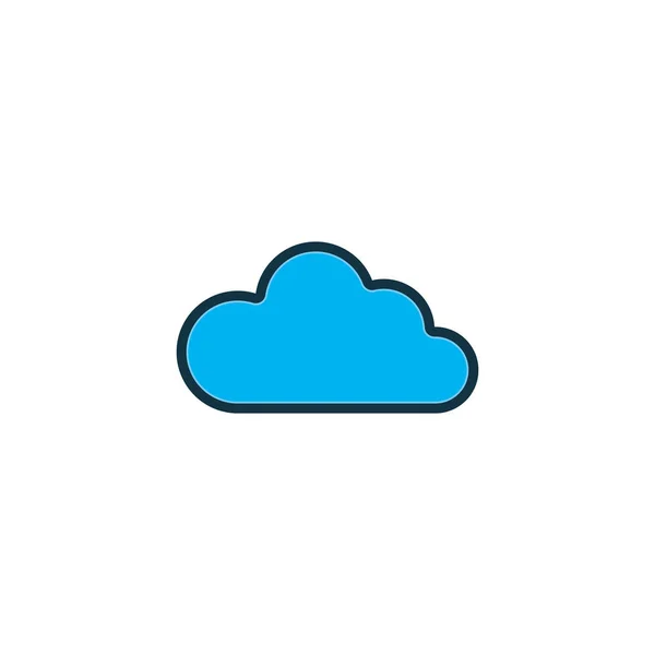 Σύννεφο λογότυπο διάνυσμα εικονίδιο σχεδιασμού — Διανυσματικό Αρχείο