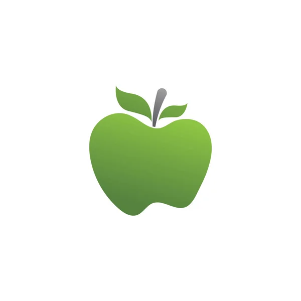 Diseño de ilustración vectorial Apple — Vector de stock